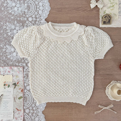 0-3 Thn | ATASAN BAJU KNIT RAJUT KAOS KEMEJA BAYI PAKAIAN ANAK PEREMPUAN catalog CTML CBJ