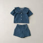 1-5 thn || SETELAN BAJU + CELANA ROK (1 set) PEREMPUAN JALAN CASUAL CATALOG ZHBB BY