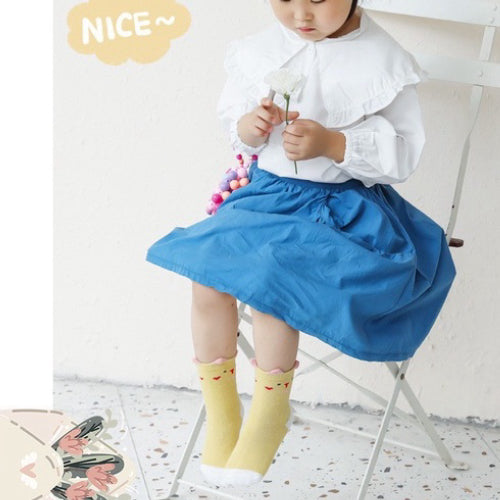 [SALE] [5 PSG] 0-3 thn | KAOS KAKI BAYI BASIC ANAK IMPOR SOCKS LUCU KARAKTER KARTUN UNISEX Catalog QN QBA