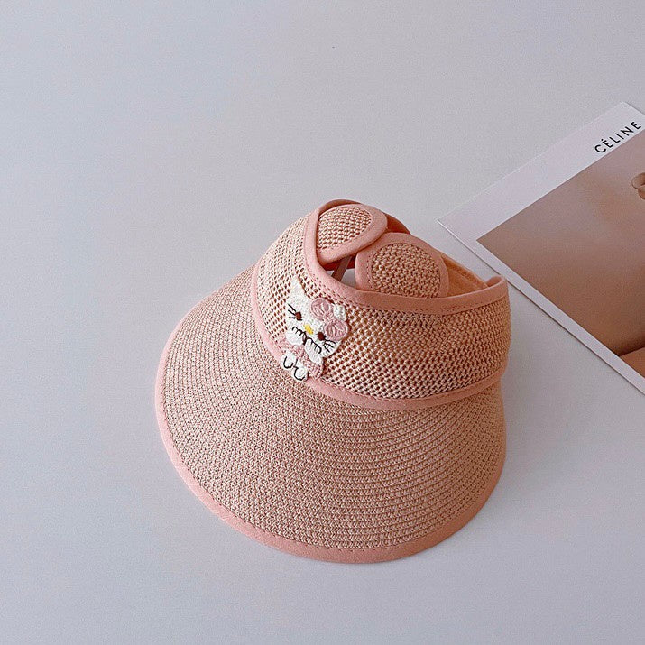 1-5 thn | TOPI ANAK KOREA VISOR SUNSHADE PANTAI GOLF TENNIS  HAT ANAK BAYI CATALOG OIMG OAE
