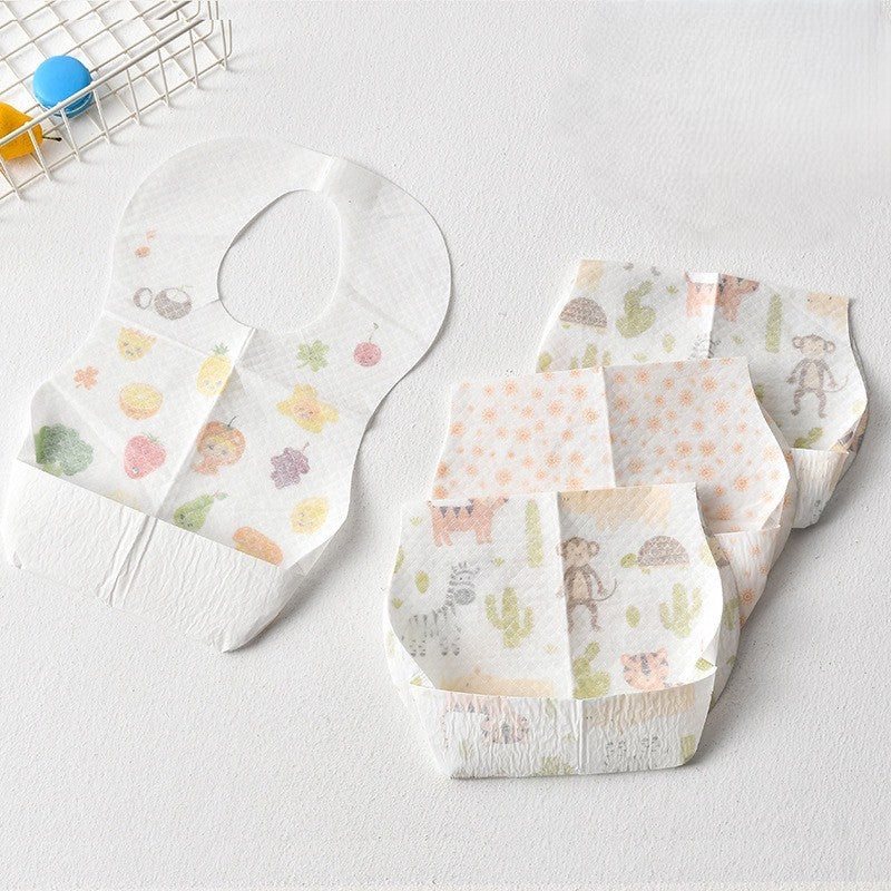 CELEMEK MAKAN MPASI BAYI SEKALI PAKAI CELEMEK BAYI TAHAN AIR CATALOG DQIN DAG