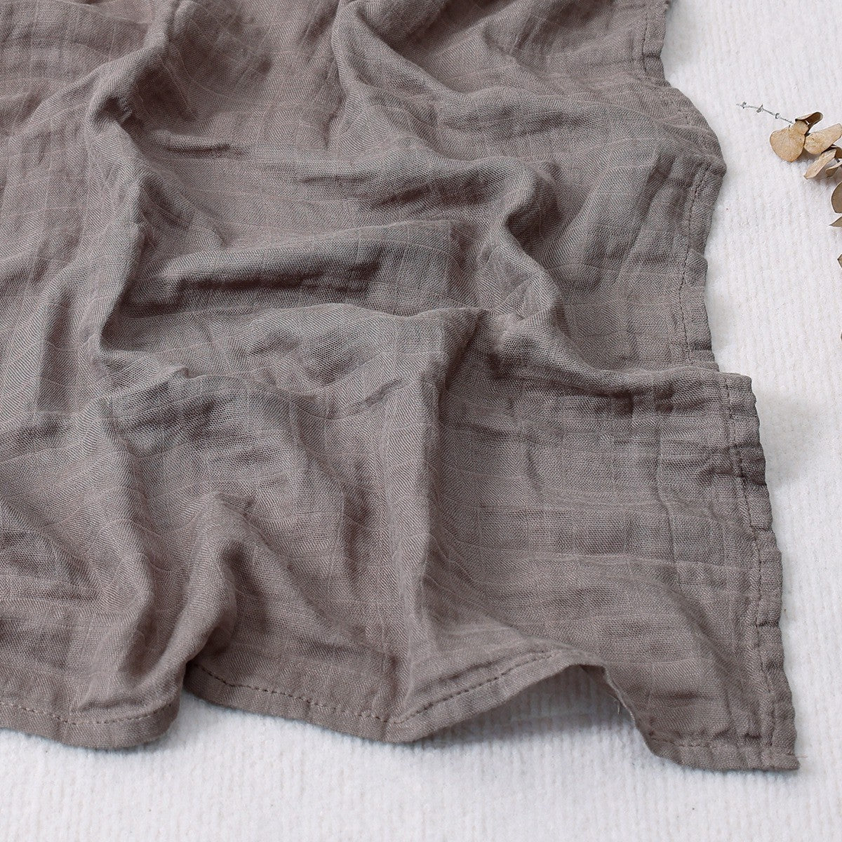 [120x120] Kain Bedong Muslin Polos Bayi | Baby Swaddle Muslin Bamboo | Selimut Bayi Catalog H