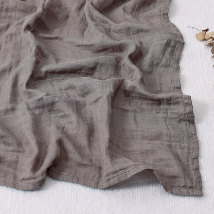 [120x120] Kain Bedong Muslin Polos Bayi | Baby Swaddle Muslin Bamboo | Selimut Bayi Catalog H