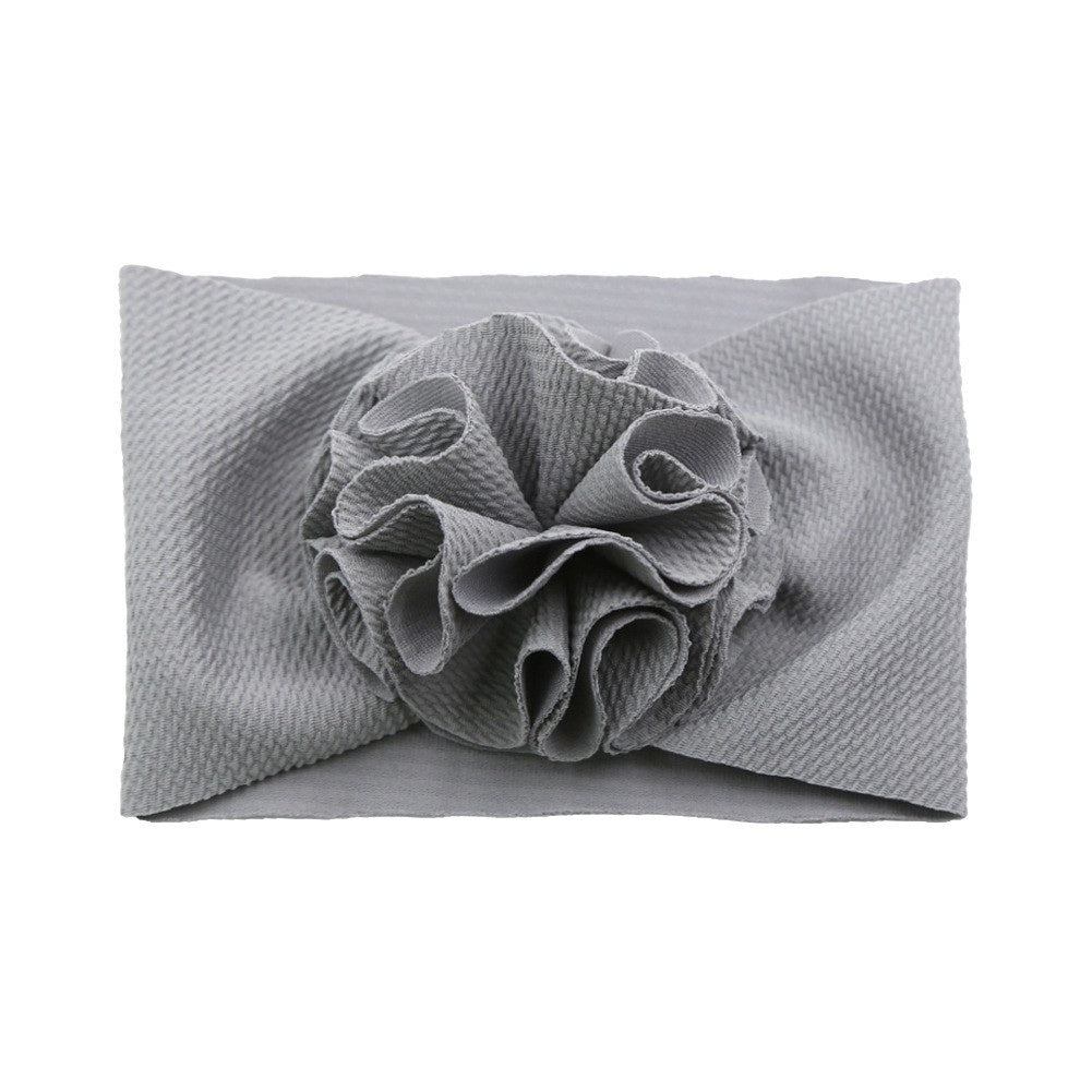 (Big Bow) Bandana bayi headband jumbo donut bunga premium import pita anak perempuan catalog QUIN NP