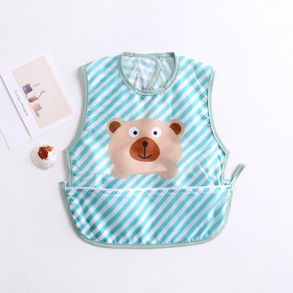 BIB BAYI BAJU BLW  / BABY SILICONE CELEMEK MAKAN MPASI / SLABBER / TATAKAN AIR LIUR DQIN DE catalog