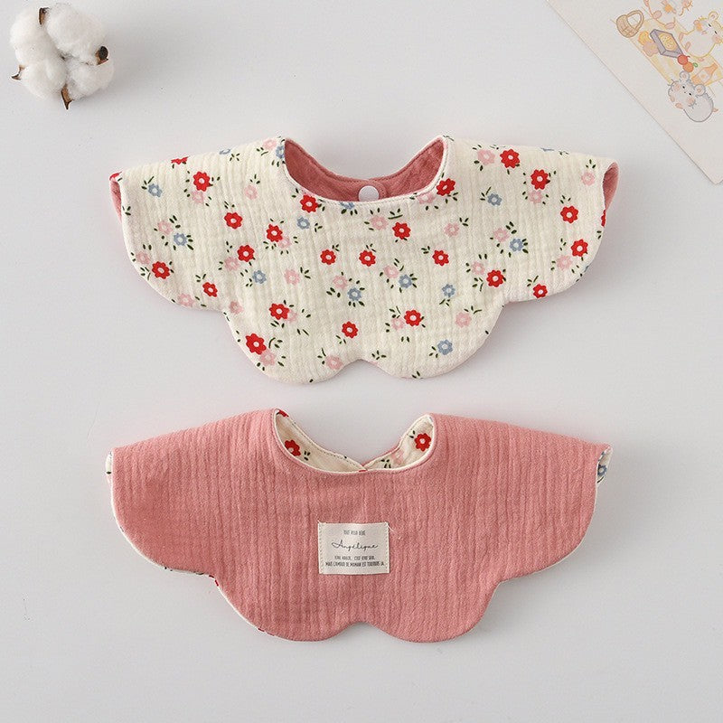 Premium BIB SLABBER BUNGA BAYI SET CELEMEK TATAKAN LIUR ANAK catalog DQIN DAB