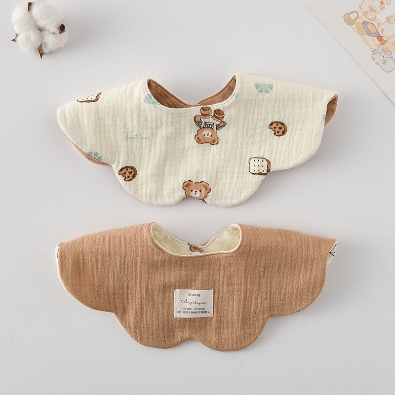 Premium BIB SLABBER BUNGA BAYI SET CELEMEK TATAKAN LIUR ANAK catalog DQIN DAB