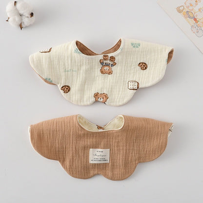 Premium BIB SLABBER BUNGA BAYI SET CELEMEK TATAKAN LIUR ANAK catalog DQIN DAB