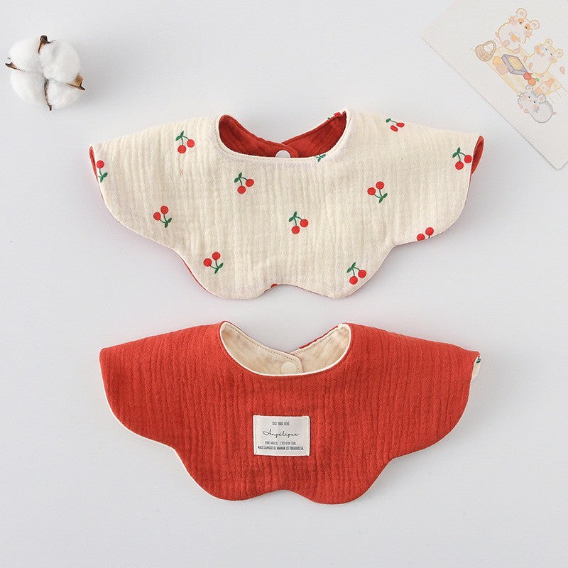 Premium BIB SLABBER BUNGA BAYI SET CELEMEK TATAKAN LIUR ANAK catalog DQIN DAB