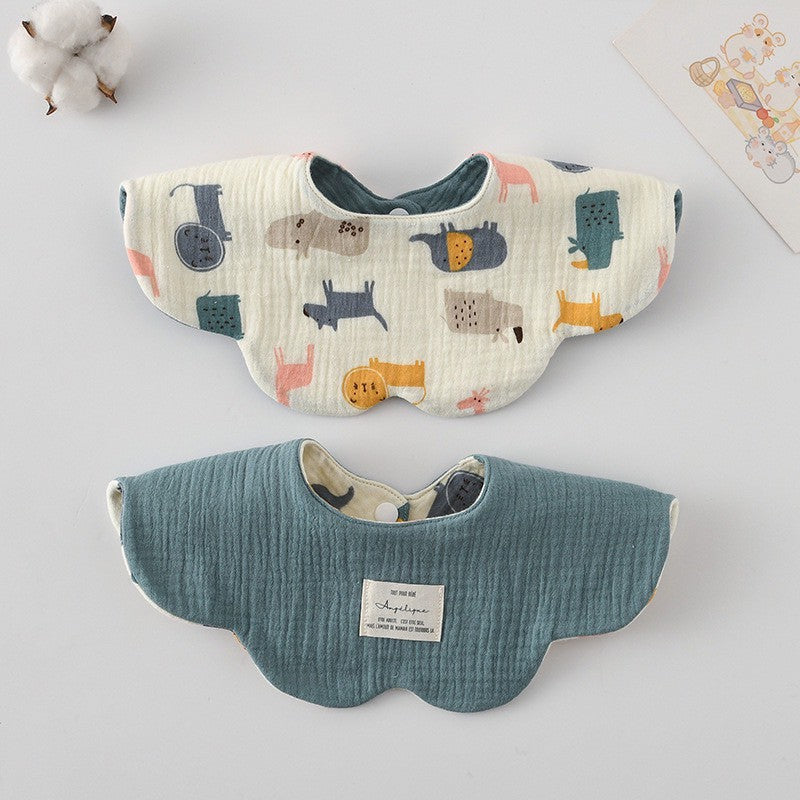 Premium BIB SLABBER BUNGA BAYI SET CELEMEK TATAKAN LIUR ANAK catalog DQIN DAB