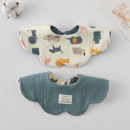 Premium BIB SLABBER BUNGA BAYI SET CELEMEK TATAKAN LIUR ANAK catalog DQIN DAB