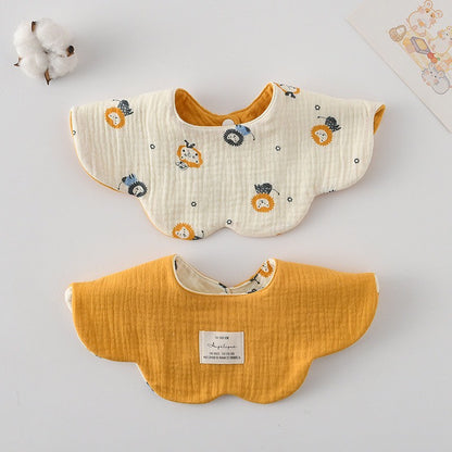 Premium BIB SLABBER BUNGA BAYI SET CELEMEK TATAKAN LIUR ANAK catalog DQIN DAB