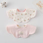 Premium BIB SLABBER BUNGA BAYI SET CELEMEK TATAKAN LIUR ANAK catalog DQIN DAB