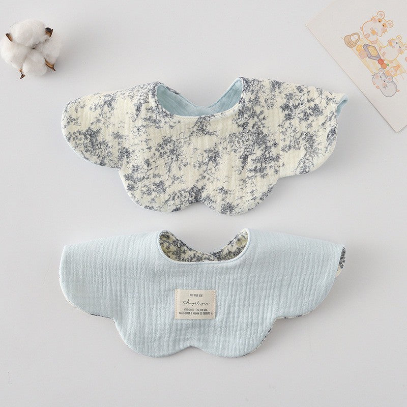 Premium BIB SLABBER BUNGA BAYI SET CELEMEK TATAKAN LIUR ANAK catalog DQIN DAB