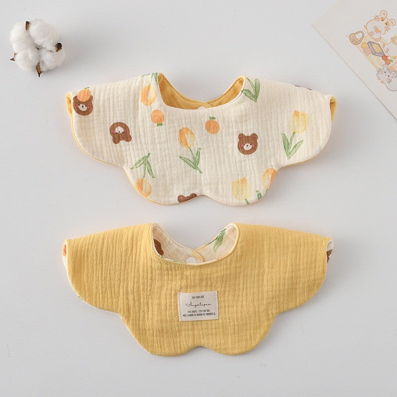 Premium BIB SLABBER BUNGA BAYI SET CELEMEK TATAKAN LIUR ANAK catalog DQIN DAB