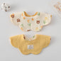 Premium BIB SLABBER BUNGA BAYI SET CELEMEK TATAKAN LIUR ANAK catalog DQIN DAB