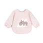 BIB BAYI BAJU BLW LENGAN PANJANG / BABY SILICONE CELEMEK MAKAN MPASI / SLABBER / TATAKAN AIR LIUR CATALOG DQIN DAi