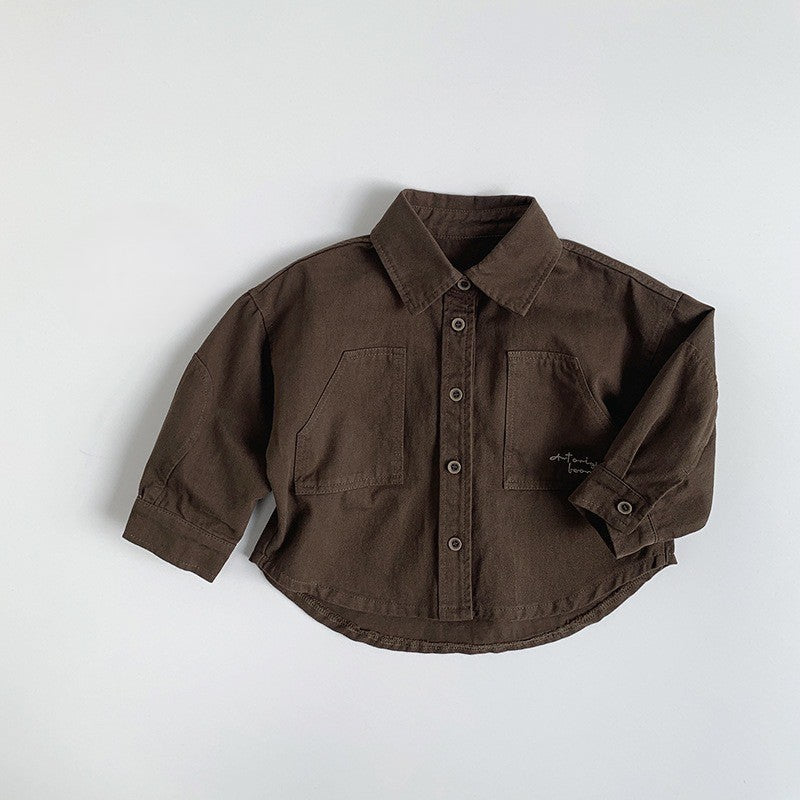 1-5thn | Kemeja Korea Formal Kaos Oversize Anak Laki-laki Pakaian Bayi MYTT catalog TAM
