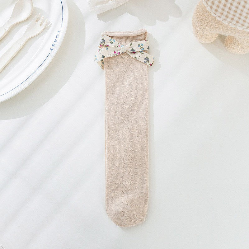 0-3 thn | KAOS KAKI PANJANG BAYI ANAK IMPOR NEWBORN SOCKS PEREMPUAN catalog QN QV