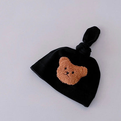 0-3 thn || Topi Bayi Newborn Anak Polos Kupluk Karakter Lucu Emen Anak Impor Catalog OIMG OU