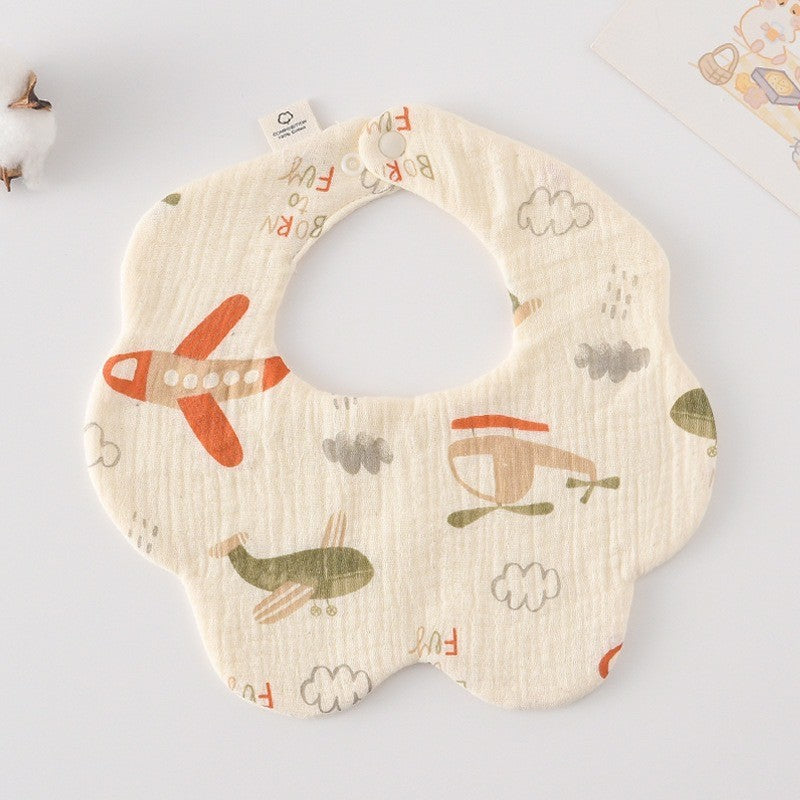 Premium BIB SLABBER BUNGA BAYI SET CELEMEK TATAKAN LIUR ANAK catalog DQIN DM
