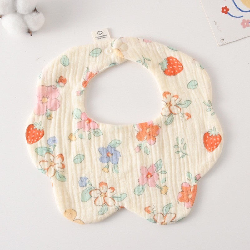 Premium BIB SLABBER BUNGA BAYI SET CELEMEK TATAKAN LIUR ANAK catalog DQIN DM