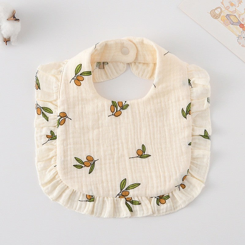 Premium BIB SLABBER BUNGA BAYI SET CELEMEK TATAKAN LIUR ANAK catalog DQIN DS