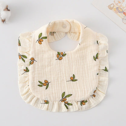 Premium BIB SLABBER BUNGA BAYI SET CELEMEK TATAKAN LIUR ANAK catalog DQIN DS