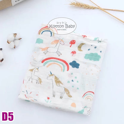 [120x110] Kain Bedong Muslin Bayi | Baby Swaddle Muslin Bamboo | Selimut Bayi Catalog DE