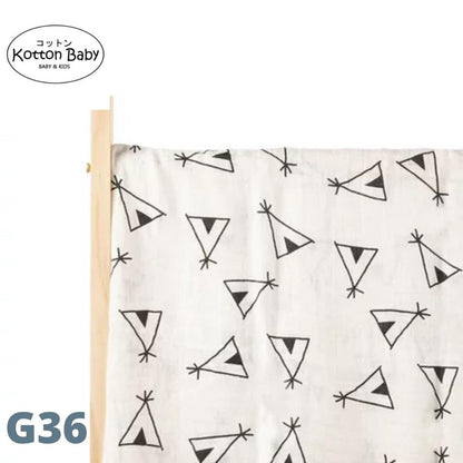 [120x120] Kain Bedong Muslin Bayi | Baby Swaddle Muslin Bamboo | Selimut Bayi Catalog G