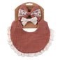 2 BANDANA + 1 BIB | SLABBER PITA HEADBAND BAYI SET CELEMEK TATAKAN LIUR ANAK catalog QUIN NK