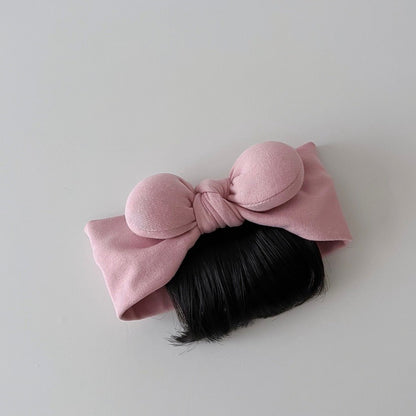 0-3 thn || Bandana Wig Korea Poni Rambut Palsu Topi Cepol Bayi Newborn Anak Catalog JNWG WA