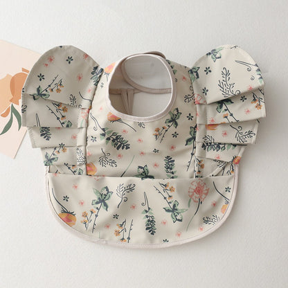 BIB BAYI BAJU BLW  / BABY SILICONE CELEMEK MAKAN MPASI / SLABBER / TATAKAN AIR LIUR DQIN DD catalog