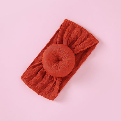 (Big Bow) Bandana bayi donut headband jumbo premium import pita anak perempuan catalog jbay JB S