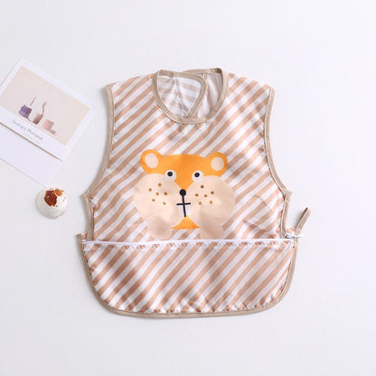 BIB BAYI BAJU BLW  / BABY SILICONE CELEMEK MAKAN MPASI / SLABBER / TATAKAN AIR LIUR DQIN DE catalog