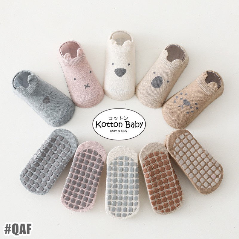 0-3 thn | KAOS KAKI BAYI ANAK IMPOR NEWBORN SOCKS LUCU KARAKTER KARTUN catalog QN QAF