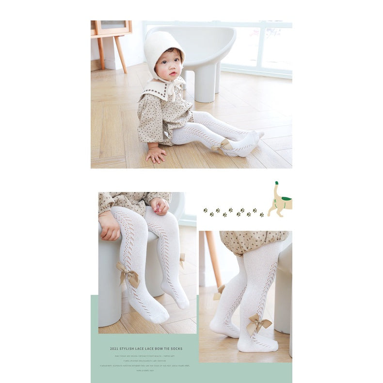 0-4thn | LEGGING STOCKING RIBBON BAYI ANAK / CELANA ANAK PEREMPUAN SOFT IMPOR Catalog QN QM
