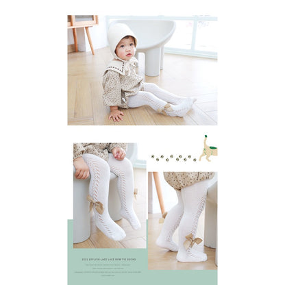 0-4thn | LEGGING STOCKING RIBBON BAYI ANAK / CELANA ANAK PEREMPUAN SOFT IMPOR Catalog QN QM