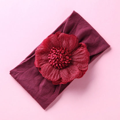 (Big Bow) Bandana bayi headband jumbo premium import bunga pita anak perempuan catalog jbay JB T