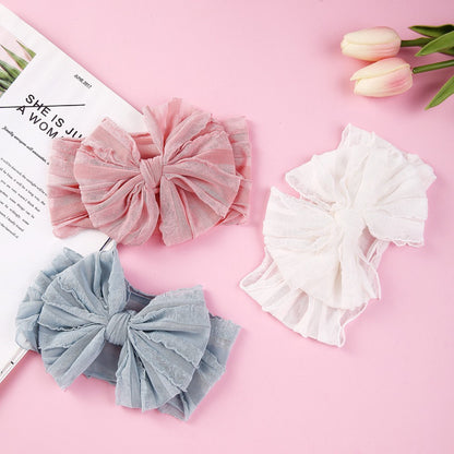 (Big Bow) Bandana bayi headband  jumbo premium import pita anak perempuan catalog jbay JB i