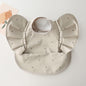 BIB BAYI BAJU BLW  / BABY SILICONE CELEMEK MAKAN MPASI / SLABBER / TATAKAN AIR LIUR DQIN DD catalog
