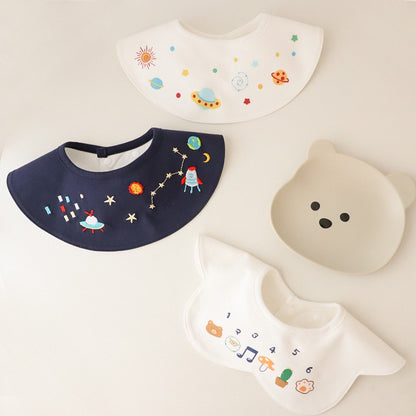 [3pcs] Premium BIB SLABBER BAYI SET CELEMEK  TEBAL TATAKAN LIUR ANAK NMD S catalog