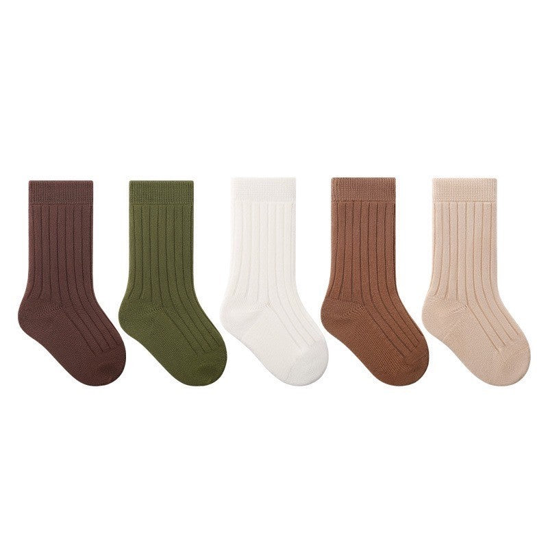 [5 PSG] 0-5 thn | KAOS KAKI BAYI BASIC ANAK IMPOR SOCKS LUCU KARAKTER KARTUN UNISEX Catalog NMBB FAK