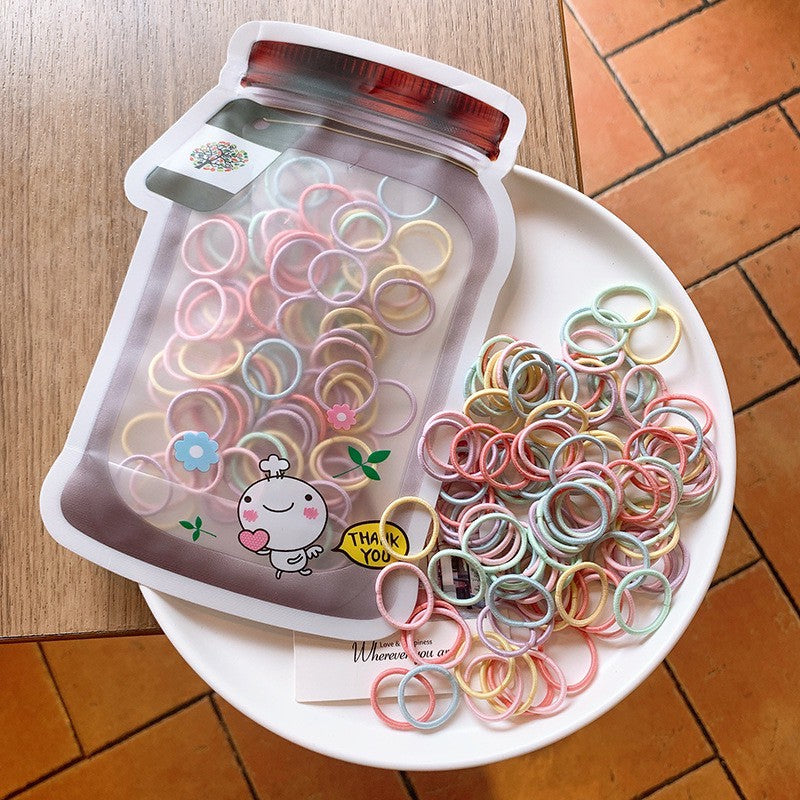 ((1 Box) Set Ikat rambut | Pita Karet Rambut | bayi anak import perempuan aksesoris catalog JYRF FX