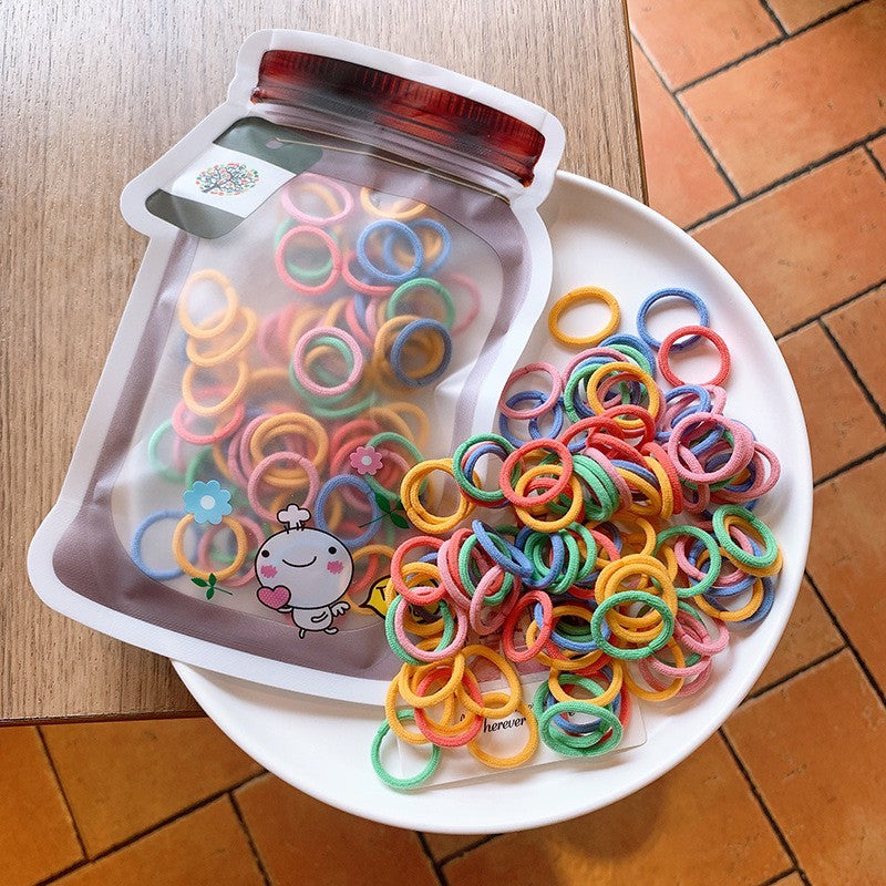 ((1 Box) Set Ikat rambut | Pita Karet Rambut | bayi anak import perempuan aksesoris catalog JYRF FX