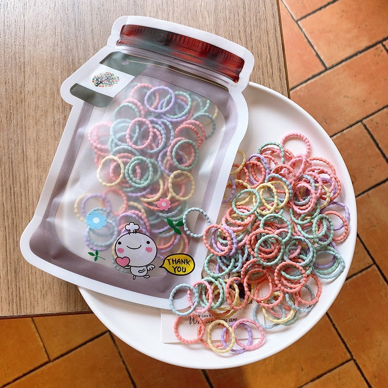 ((1 Box) Set Ikat rambut | Pita Karet Rambut | bayi anak import perempuan aksesoris catalog JYRF FX