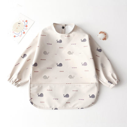 BIB BAYI BAJU LENGAN PANJANG/ BABY SILICONE CELEMEK MPASI /SLABBER/ TATAKAN AIR LIUR DQIN DB catalog