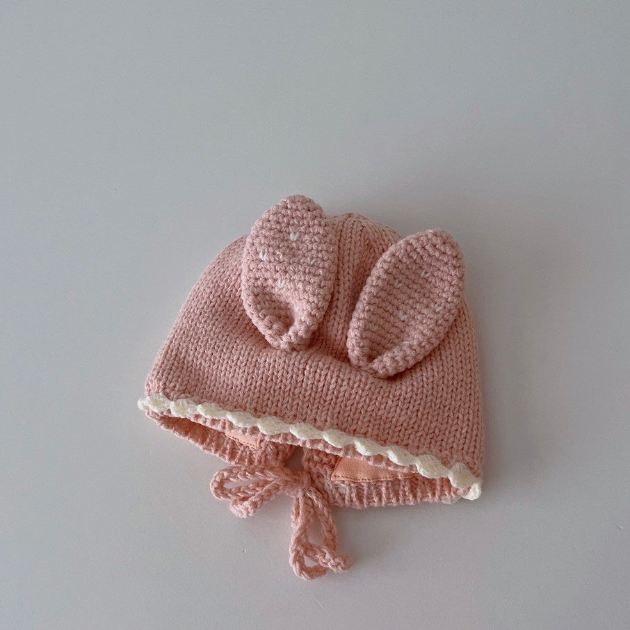 0-3 thn || Topi Bonnet Bayi Newborn Rajut Anak Emen Anak Impor Catalog OIMG OBP