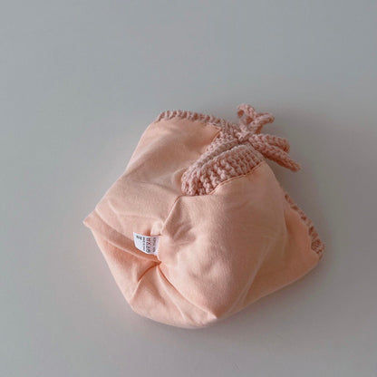 0-3 thn || Topi Bonnet Bayi Newborn Rajut Anak Emen Anak Impor Catalog OIMG OBP
