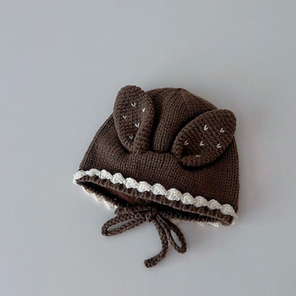 0-3 thn || Topi Bonnet Bayi Newborn Rajut Anak Emen Anak Impor Catalog OIMG OBP